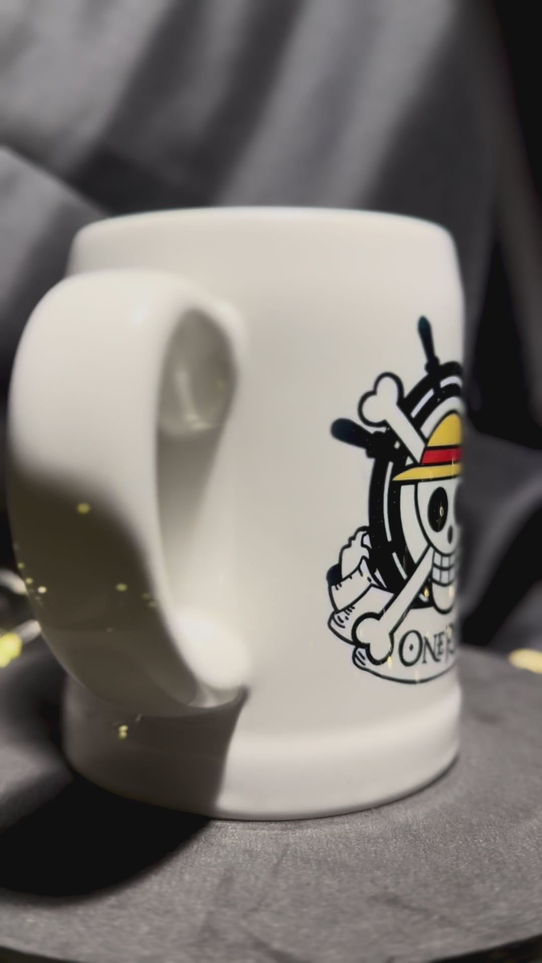 One Piece logo and Merry